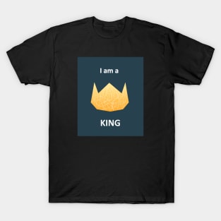 Minimalist Crown Shape T-Shirt